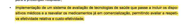 do OE 2015 - avaliação de tecnologias em saúde